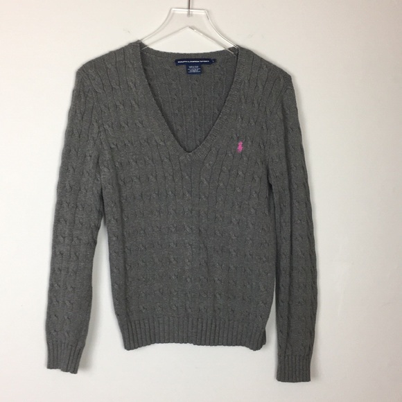 Ralph Lauren Sport Sweater Gray Size L - Picture 1 of 4
